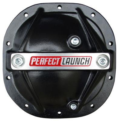 Differential Cover Perfect Launch Model Fits Ford 8.8 Aluminum Black Proform