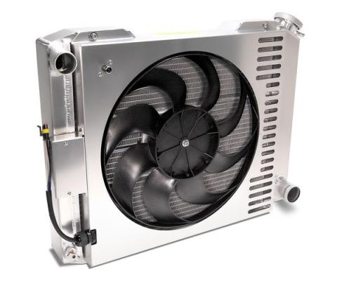 Slim-Fit Radiator System Universal GM Style 19.0 Inch Core Manual Transmission Proform