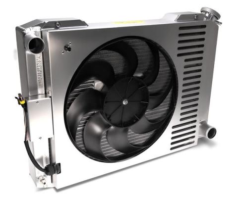 Slim-Fit Radiator System Universal GM Style 21.0 Inch Core Manual Transmission Proform