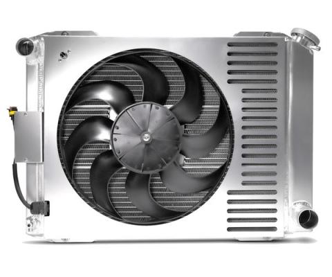 Slim-Fit Radiator System Universal GM Style 21.0 Inch Core Manual Transmission Proform