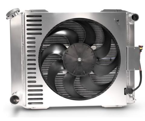 Slim-Fit Radiator System Universal Ford Style 19.0 Inch Core Manual Transmission Proform