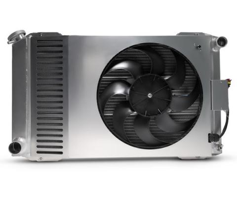 Slim-Fit Radiator System Universal Ford Style 26.0 Inch Core Manual Transmission Proform