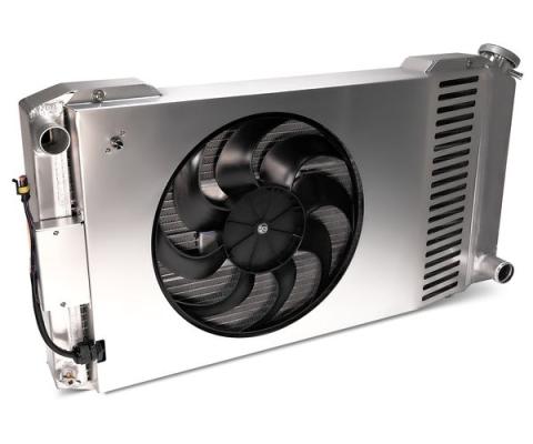 Slim-Fit Radiator System 1968-77 Chevelle/El Camino, 1968-72 GTO, 1968-77 Buick/Oldsmobile, 1970-77 Monte Carlo, 1971-79 Impala Manual Transmission Proform