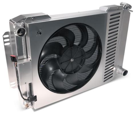 Slim-Fit Radiator System Mopar 1970-74 E-Body, 1960-88 A/B-Body, 1959-60 El Camino, 1966-67 Chevelle/El Camino/Malibu Manual Transmission Proform