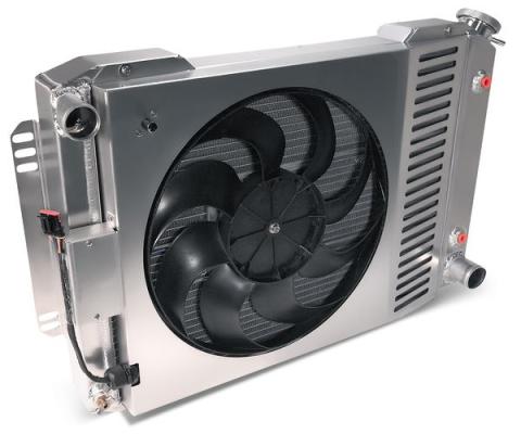 Slim-Fit Radiator System Mopar 1970-74 E-Body, 1960-88 A/B-Body, 1959-60 El Camino, 1966-67 Chevelle/El Camino/Malibu Automatic Transmission Proform