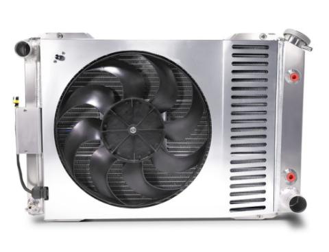 Slim-Fit Radiator System Mopar 1970-74 E-Body, 1960-88 A/B-Body, 1959-60 El Camino, 1966-67 Chevelle/El Camino/Malibu Automatic Transmission Proform