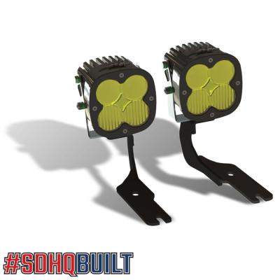 07-13 GM A Pillar Light Mounts SDHQ Offroad