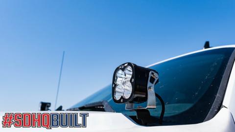 07-13 GM A Pillar Light Mounts SDHQ Offroad