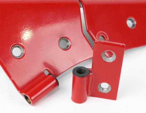 Jeep CJ/YJ/TJ Door Hinge Liner CJ, YJ, TJ Textured Black Kentrol