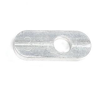 Caster Slug .250 Inch Offset 3 For 65-79 Ford F-100 Ridetech