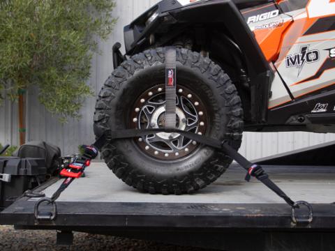 Essential UTV Tire Bonnet Kit Black SpeedStrap