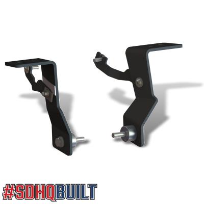 19-24 GMC 1500 GM A Pillar Light Mounts SDHQ Offroad