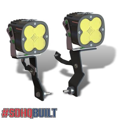 19-24 GMC 1500 GM A Pillar Light Mounts SDHQ Offroad