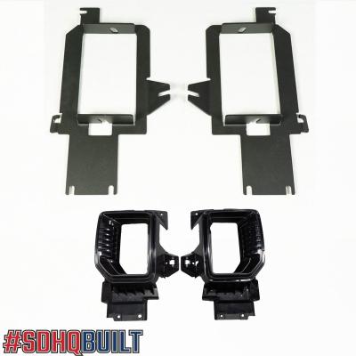 20-Present 2500/3500 GMC Fog Light Bracket Kit SDHQ Offroad