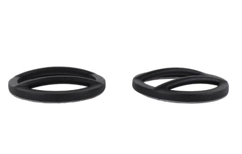 Jeep JK Side Marker Covers Plastic 07-18 Wrangler JK Textured Black Kentrol