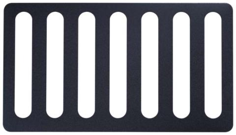 Jeep CJ5 Hood Vent 55-77 CJ5 Powdercoat Black Kentrol