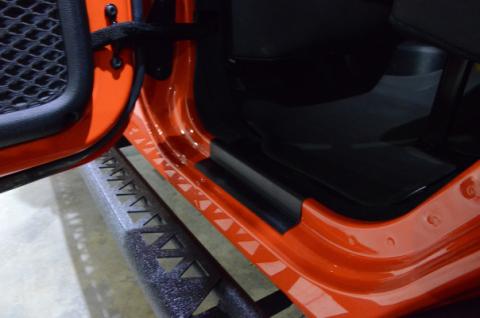 Jeep JK Entry Guards 4 Pieces 4 Door 07-18 Wrangler JK Textured Black Kentrol