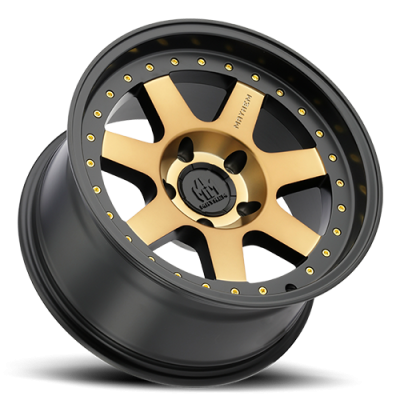 Mayhem Offroad Wheels Prodigy 8300 BRZ 18x9 Bronze Tint Black 0 Off Set 5 Lug 5 BSM 78.1 Bore Cast Aluminum