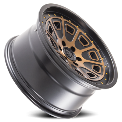 Mayhem Offroad Wheels Flat Iron 8301 BRZ 20x9 Bronze Tint Black 0 Off Set 5 Lug 5 BSM 110 Bore Cast Aluminum