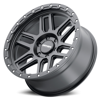 Mayhem Offroad Wheels Delta 8304 MB 20x9 Matte Black Lip Black 0 Off Set 5 Lug 5 BSM 108.1 Bore Cast Aluminum