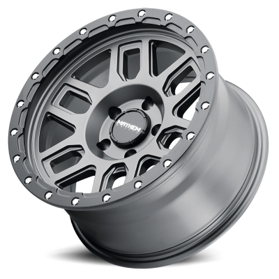 Mayhem Offroad Wheels Delta 8304 GY 20x9 Matte Black Lip Gunmetal 0 Off Set 5 Lug 5 BSM 108.1 Bore Cast Aluminum