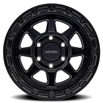 Mayhem Offroad Wheels Ridgeline 8306 MB 17x8.5 Black -6 Off Set 5 Lug 4.51 BSM 78.1 Bore Cast Aluminum
