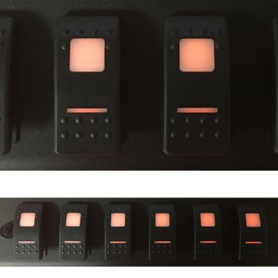 Momentary Switch - Color: Amber sPOD