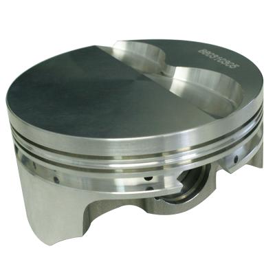 Pro Max Pistons; Ford 221-302 2618 Forged Flat Top -5.0cc Howards Cams 860310305