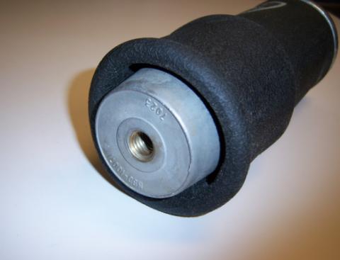 Firestone 7012 Rolling Sleeve Air Spring 5 Inch Diameter W/ 1/8 Inch NPT Port Length Is 4 Inch Minimum 7 -8 Inch Ride Height And 13 Inch Maximum Load Capacity Is 1000 LbsAt 100 Psi Ridetech