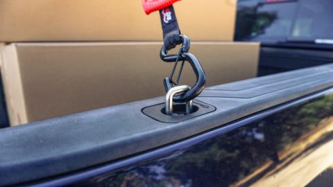 Flush Fit Retractable Tie-Down Anchors '14 -19 Toyota Tundra Regular Cab Extended Cab Hard Card Bullring