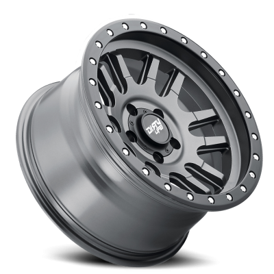 Dirty Life Race Wheels Canyon Pro 9309 Satin Graphite 17X9 5-127 -12Mm 71.5Mm