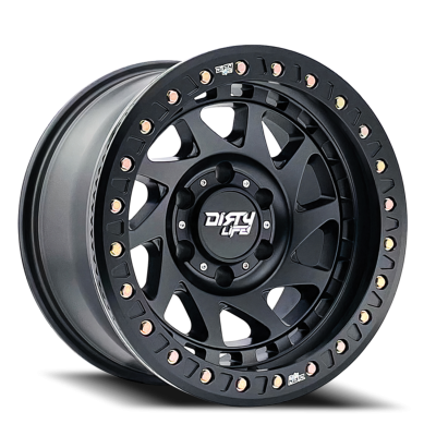 Dirty Life Race Wheels Enigma Race 9313 Matte Black 17X9 5-127 -12Mm 78.1Mm