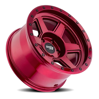 Dirty Life Race Wheels Compound 9315 Crimson Candy Red 18X9 5-127 -12Mm 78.1Mm