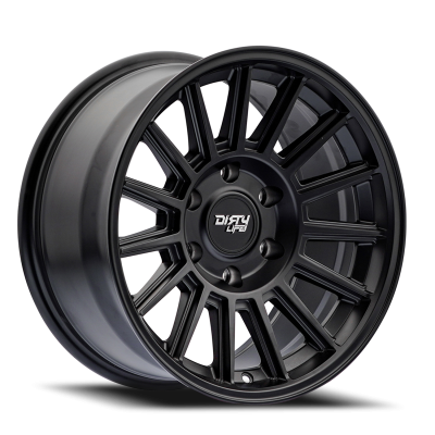 Dirty Life Race Wheels Journey 9316 Satin Black 17X8.5 5-127 0Mm 78.1Mm