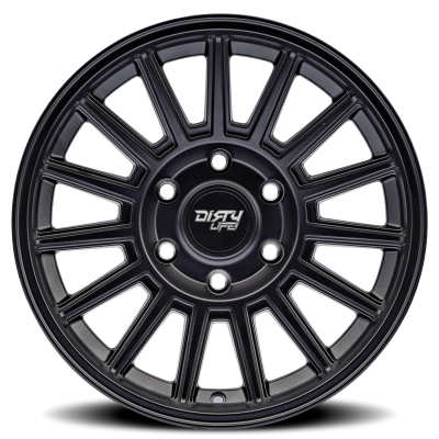 Dirty Life Race Wheels Journey 9316 Satin Black 17X8.5 5-127 0Mm 78.1Mm