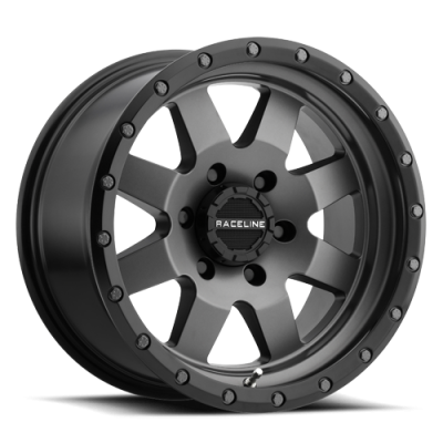 Aluminum Wheels 20x9 Defender 935G Gunmetal Gray Multi Spoke 0 Offset 6 on 135 Bolt Pattern 94 Bore Raceline