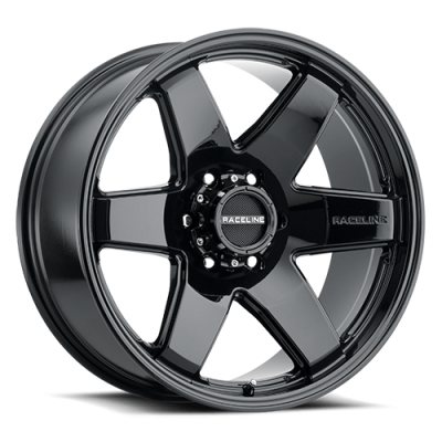 Aluminum Wheels 22x9.5 Addict 942B Gloss Black Multi Spoke 15 Offset 5 on 139.7 Bolt Pattern 106.5 Bore Raceline