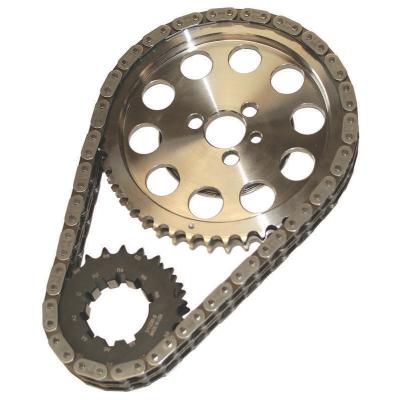 Double Row Timing Chain Set; Chevy 265-400 9-Keyway Howards Cams 94300-10