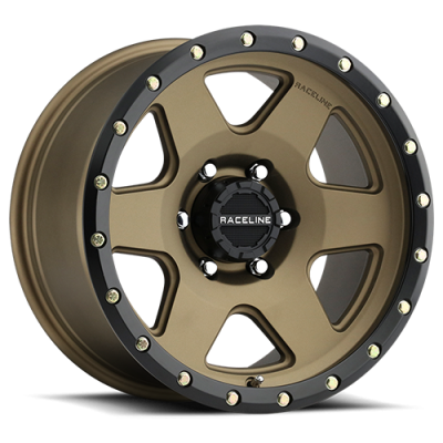 Aluminum Wheels 20x9 Boost 946BZ Satin Bronze 6 Spoke 0 Offset 8 on 165.1 Bolt Pattern 130.81 Bore Raceline