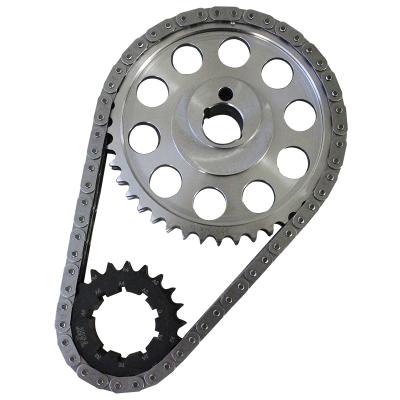 Double Roller Timing Chain Set; 1972 - 2002 Ford 302/351W 9-Keyway Howards Cams 94712