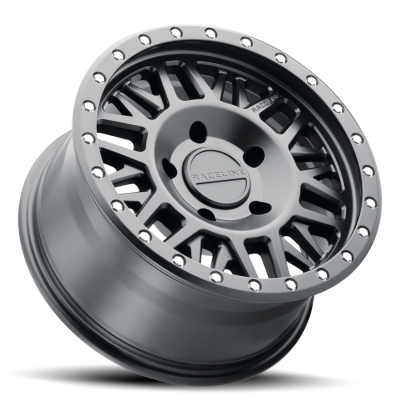 Aluminum Wheels 18x9 Ryno 951B Satin Black 18 Offset 5 on 127 Bolt Pattern 78.1 Bore Raceline