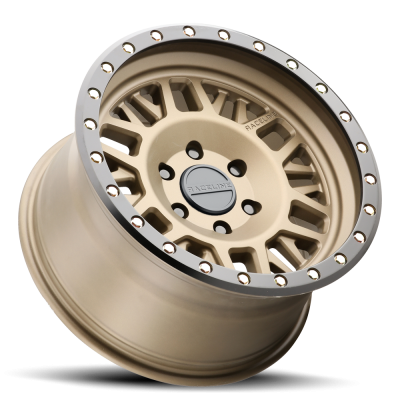 Aluminum Wheels 16x8 Ryno 951BZ Textured Bronze Gold 0 Offset 5 on 114.3 Bolt Pattern 72.62 Bore Raceline