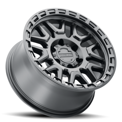 Aluminum Wheels 17x9 Krank 953B Satin Black -12 Offset 5 on 127 Bolt Pattern 78.1 Bore Raceline