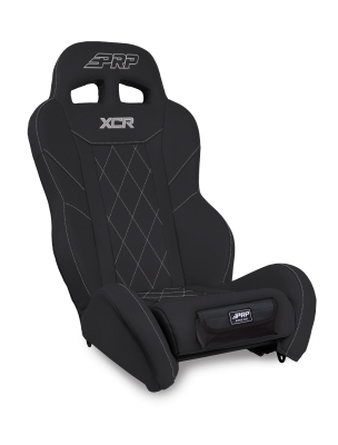 XCR Suspension Seat Black with Diamond Stitch and Front Pocket PRP Seats