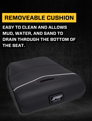 XCR Suspension Seat Black PRP Seats