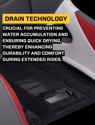 XCR Suspension Seat Black PRP Seats