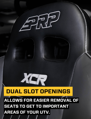 XCR Suspension Seat Black PRP Seats