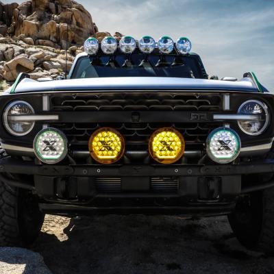 Series X HP.70 2021-Present Bronco Bumper Light Mount (4-Light) Project X Offroad