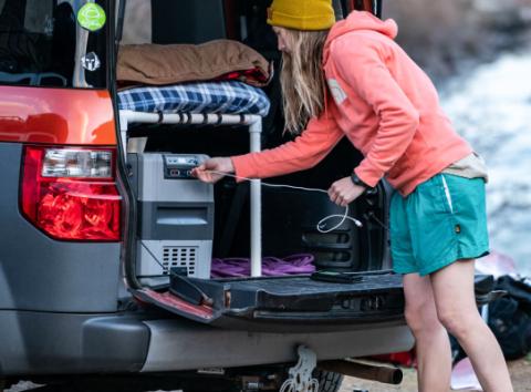 Portable Fridge/Freezer 22 Quart/21 Liter Electric Blizzard Box Project X Offroad