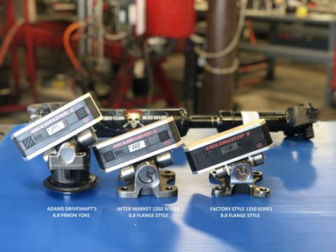 Adams Forged 1350 Series Rear Ford 8.8 High Angle Pinion Yoke 28 to 30 Degrees Adams Driveshaft